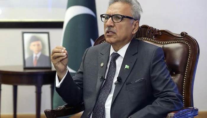 President Dr Arif Alvi. — APP/File