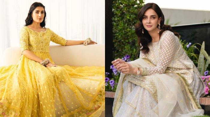 From Ayeza Khan to Saba Qamar, here are our favourite celebrity outfits ...