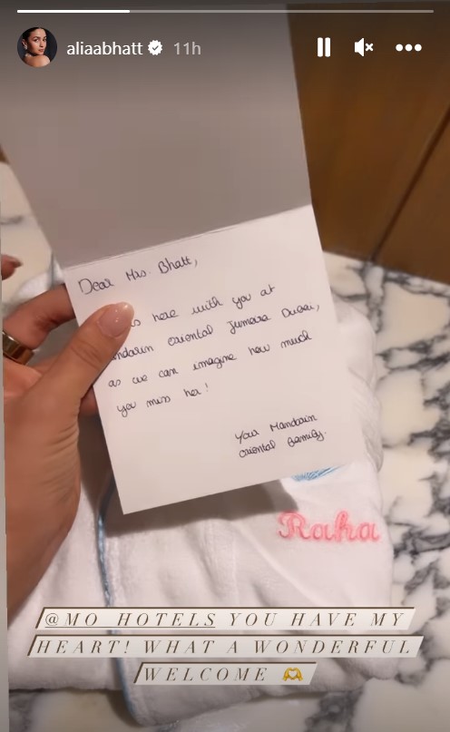 Alia Bhatt travels to Dubai: Hotel staff makes sure she doesnt miss baby Raha
