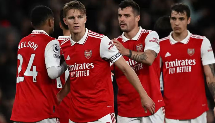 Odegaard guides Arsenal to Premier League help with win victory over Chelsea. AFP