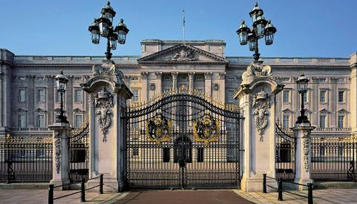 The Buckingham Palace was attacked by a man throwing shotgun cartridges onto Palace grounds