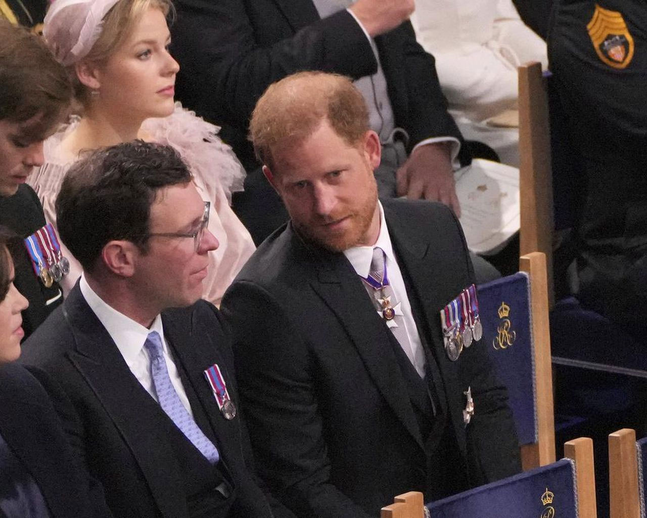 Pictures: Prince Harry an ‘an unwanted distraction’ at Westminster Abbey