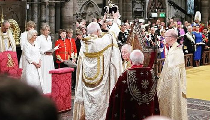King Charles crowning video goes viral