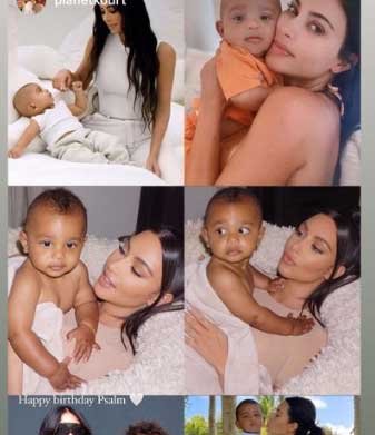 Kim Kardashian ignores Kanye West on sons birthday