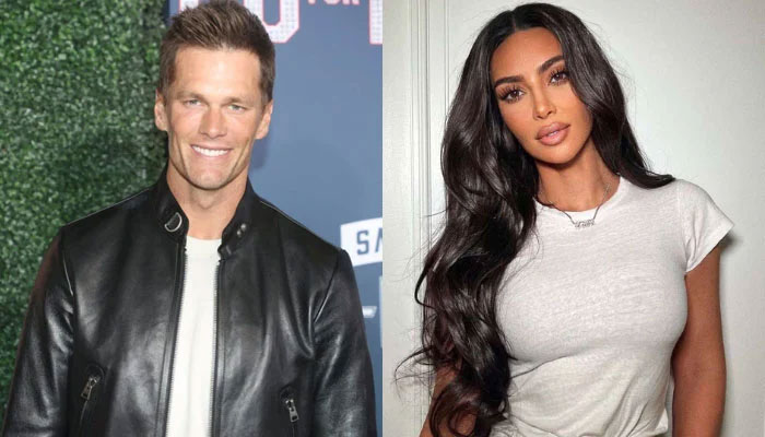 Kim Kardashian interacted with Tom Brady after Kanye West told her to get married to him