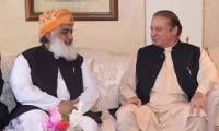 Fazl jets off to London to discuss political situation with Nawaz Sharif