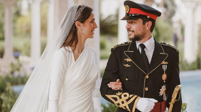 Queen Rania shares more adorable photos from Prince Hussein’s wedding