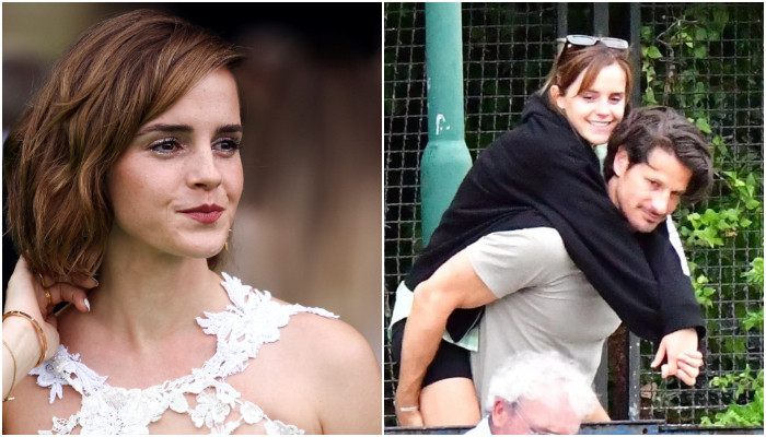 Emma Watson Em Alto Astral Enquanto Pega Carona Com Ryan Kohn Em Veneza Not Cias De Hoje