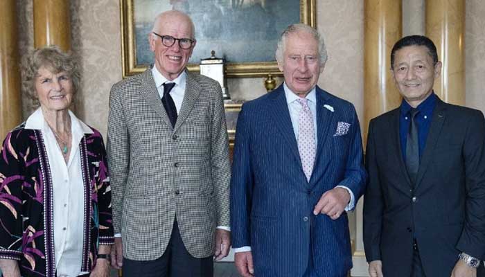 King Charles remembers Queen as he meets sons of legendary mountaineers