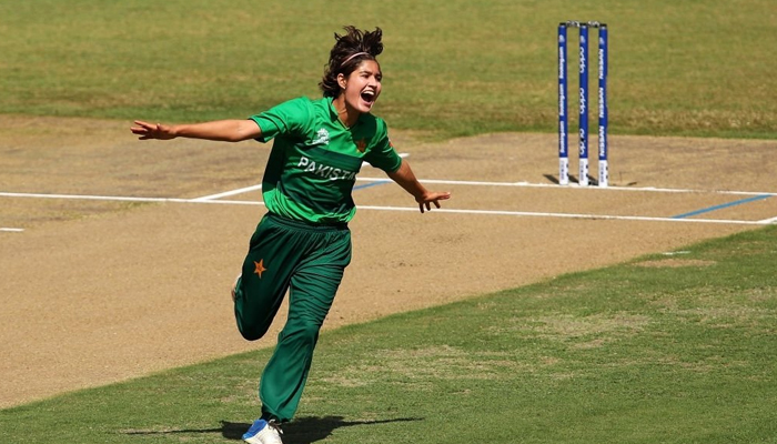 Diana Baig celebrates during a match. — Twitter/@baig_diana