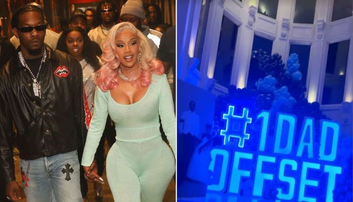 Cardi B pulls surprise celebration for Offset on Fathers Day