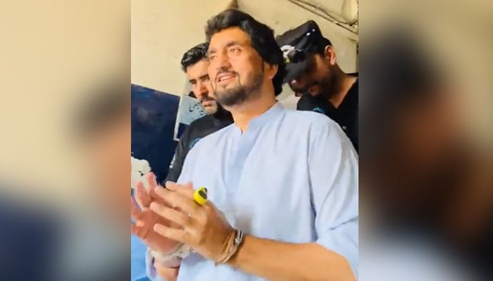 Pakistan Tehreek-e-Insaf leader and former state minister for interior Shehryar Afridi. — Twitter/@786Adiliqbal/File