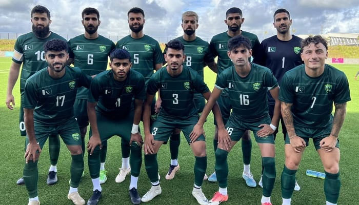 Pakistan football team. — PFF/File