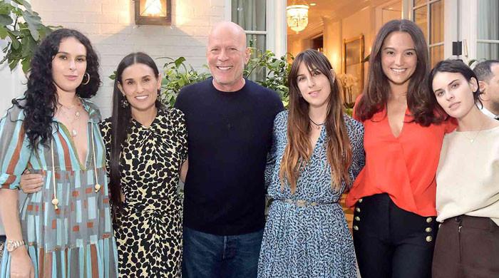 Bruce Willis showered with love on Father's Day with special tributes