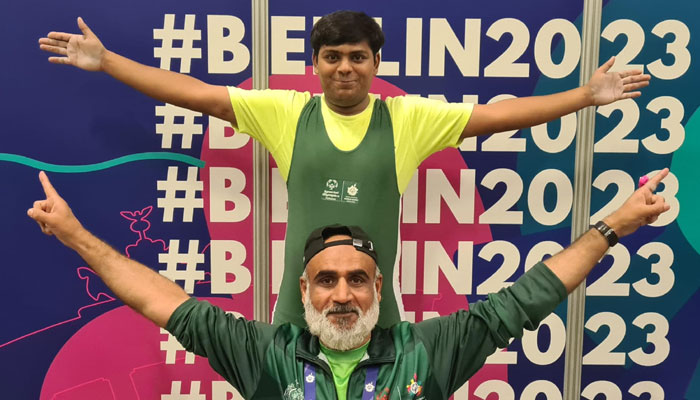 Saifullah Solangi made the country proud as he won four medals on Tuesday. — Author