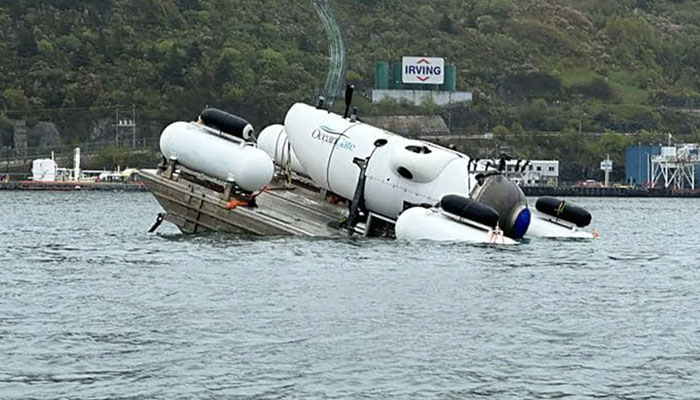 Hamish Harding, confirmed to be aboard the submerible, posted an image of the vessel to his social media accounts on Saturday, June 17. Facebook/Hamish Harding