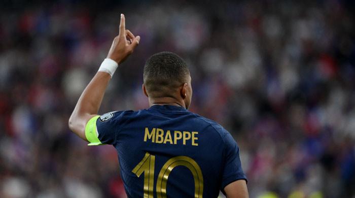 Kylian Mbappe breaks Just Fontaine's record in France's win over