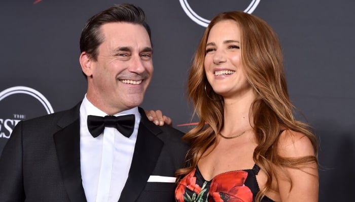 Jon Hamm spills the secret about his steady relationship with fiancée ...