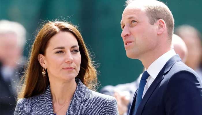 Prince William with his wife Kate Middleton