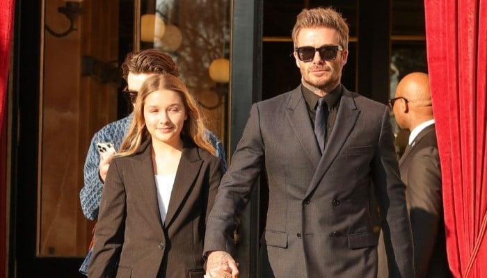 Harper Beckham Shows Off Her Culinary Skills Alongside Dad David Beckham