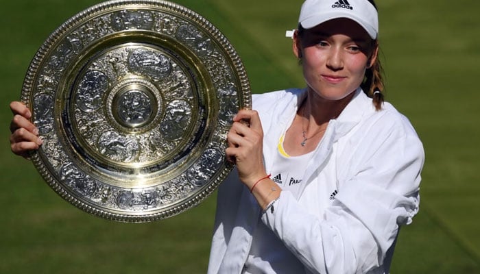 Elena Rybakina pulled out of the Eastbourne International just a week ahead of her defence of Wimbledon. AFP