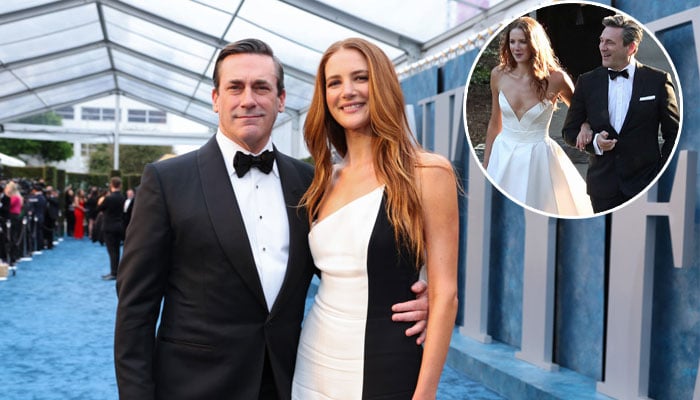 Jon Hamm didn’t ‘believe’ in marriage a decade before nuptials to Anna Osceola