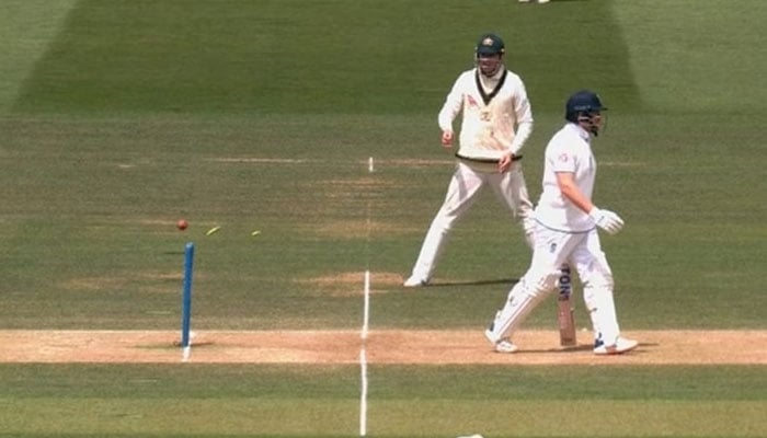 Massive drama unfolds at Lords after Jonny Bairstows bizarre dismissal.—Youtube/England cricket