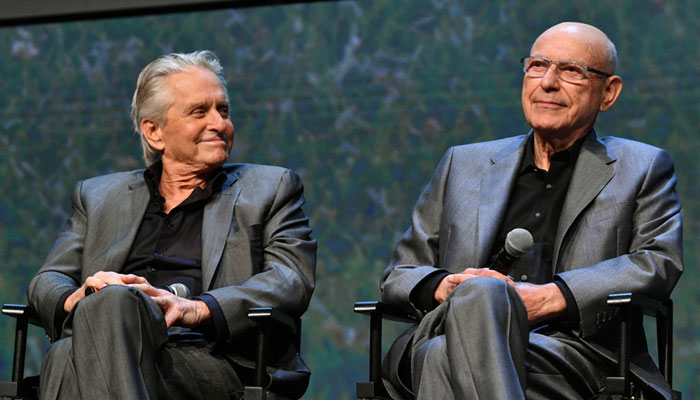 Alan Arkin and Michael Douglas shared screen on the Netflix sitcom The Kominsky Method