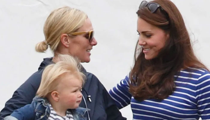 Kate Middleton and Zara Tindall enjoy showing affection to their husbands