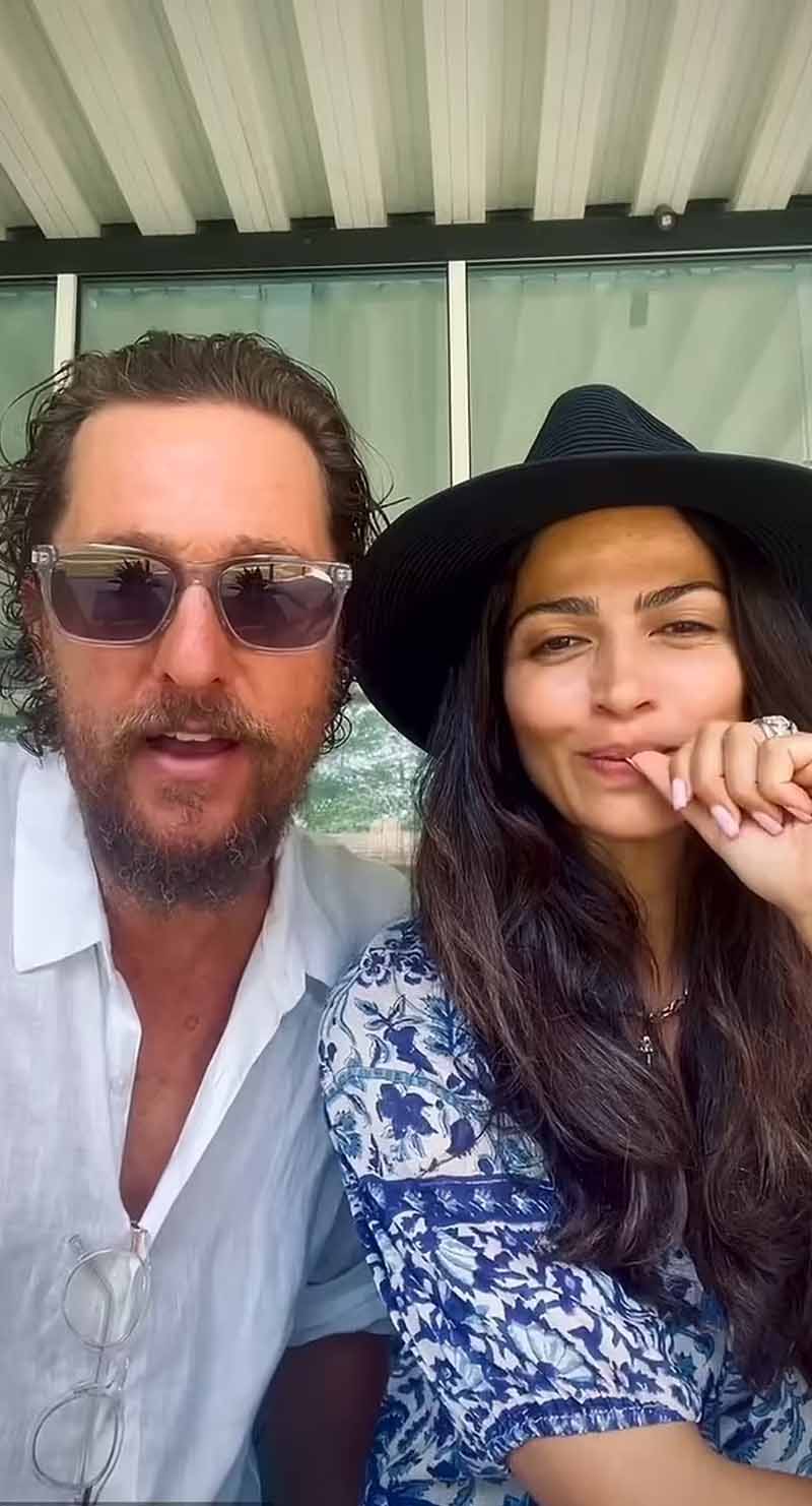 Matthew McConaughey’s son joins Instagram