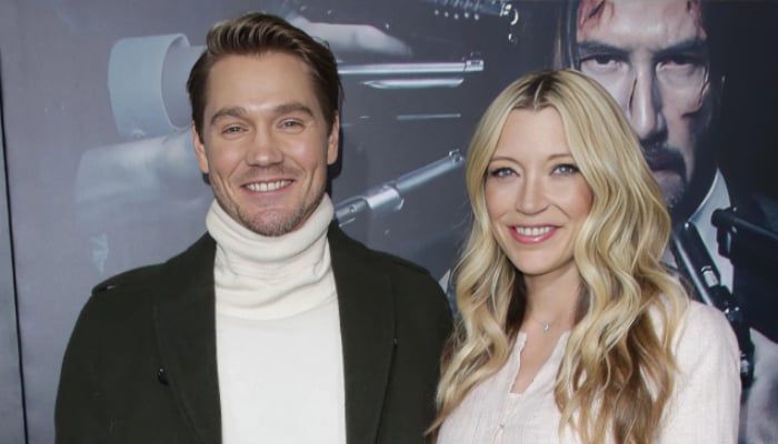 Chad Michael Murray teases the gender of his third child with Sarah Roemer