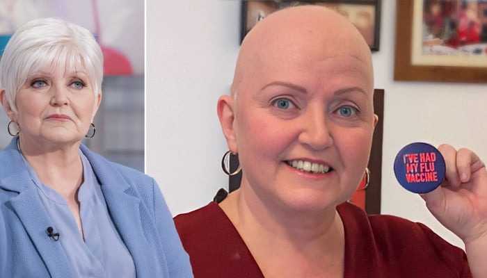 Linda shaves her head for the fourth time