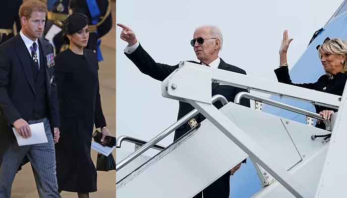 Meghan Markle, Prince Harrys request to fly on Air Force One with Joe Biden denied