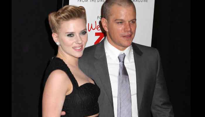 Matt Damon shares interesting story of his romantic scene with Scarlett Johansson