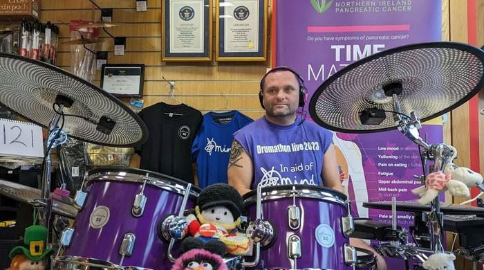 Lisburn Man Drums His Way Into Guinness World Records For Third Time