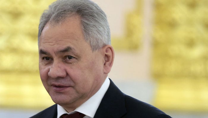 Russian Defence Minister Sergei Shoigu attends a meeting of Russian President with his Algeria´s counterpart at the Kremlin in Moscow on June 15, 2023. — AFP