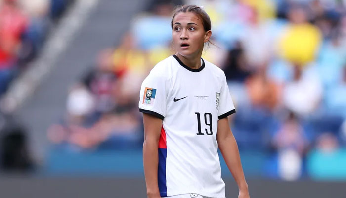 South Korea's Casey Phair becomes yongest Women World Cup player