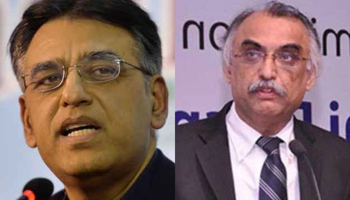 Asad Umar laughs off Shabbar Zaidi’s default claims