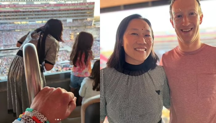 Mark Zuckerberg and his daughters enjoy Taylor Swift concert: Photos