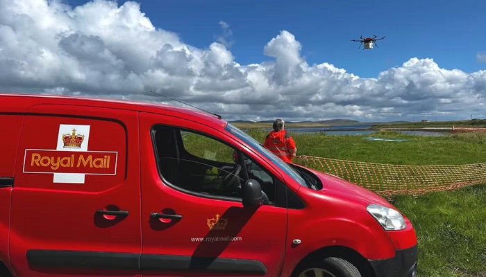 Initially operating for a trial period of three months, the drone service could become a permanent fixture due to Orkneys distinctive landscape and the close proximity of the islands. — Twitter/Royal Mail/Files
