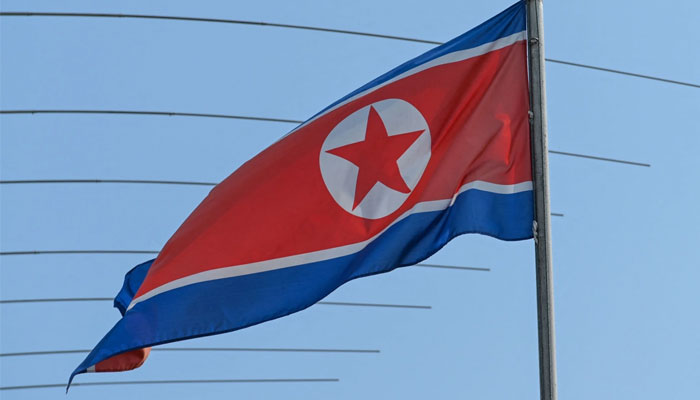 The North Korean flag. — AFP/File