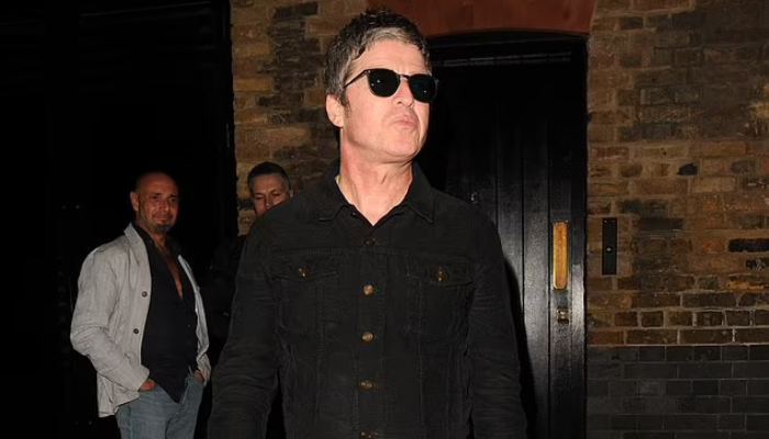 Noel Gallaher was spotted leaving Chiltern Firehouse after an awkward encounter with nephew Lenon