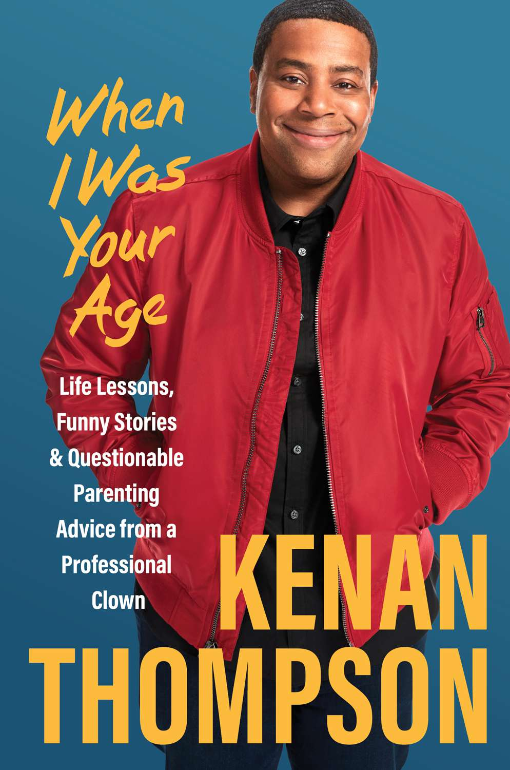 SNL alum Kenan Thompson turns writer for memoir, When I Was Your Age