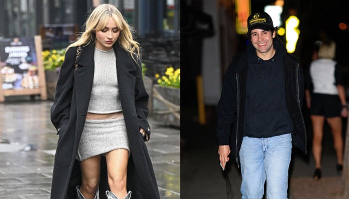 Sabrina Carpenter, David Dobrik spotted getting cozy on intimate night-out