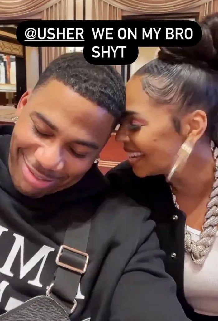 Ashanti and Nelly further fuel reconciliation rumours with a PDA-filled post