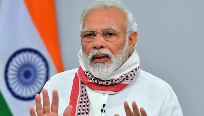 Indian Prime Minister Narendra Modi spoke on the World Youth Skills Day on July 12, 2023. — AFP/File