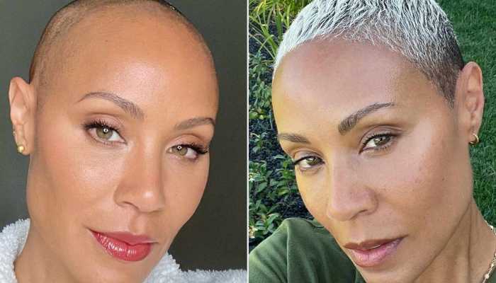 Jada Pinkett Smith’s hairs are ‘try’n a make a come back’