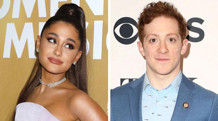 How Ariana Grande is supporting new boyfriend Ethan Slater as he deals ...