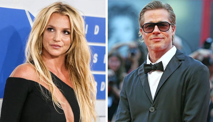 Britney Spears snubs ex-husband Kevin Federline while gushing over Brad Pitt