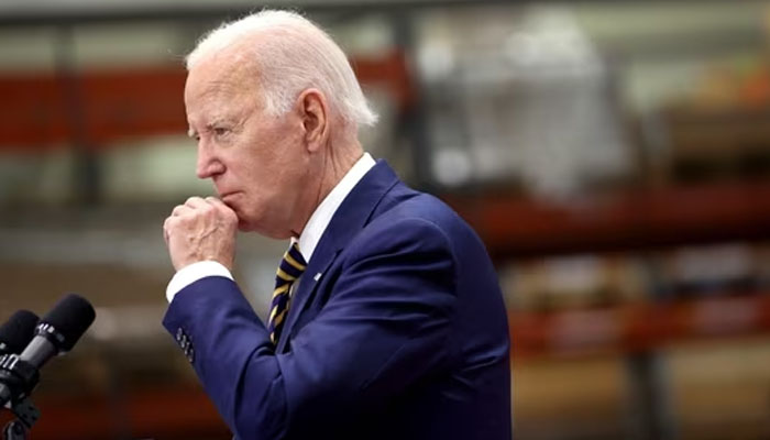 U.S. President Joe Biden speaks to guests at Ingeteam Inc., an electrical equipment manufacturer in Milwaukee, Wisconsin. — AFP/File